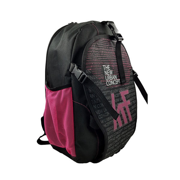 KRF Mochila Portapatines New York Negro / Rosa - Tienda de patines