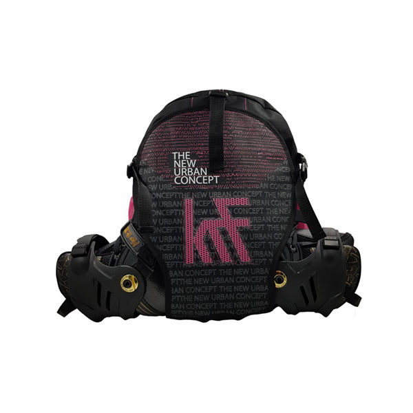 KRF New York Black/Pink Backpack