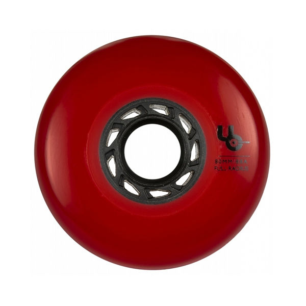 UNDERCOVER Team Wheels Nick Lomax Foodie 80mm 88A Red (full radius)