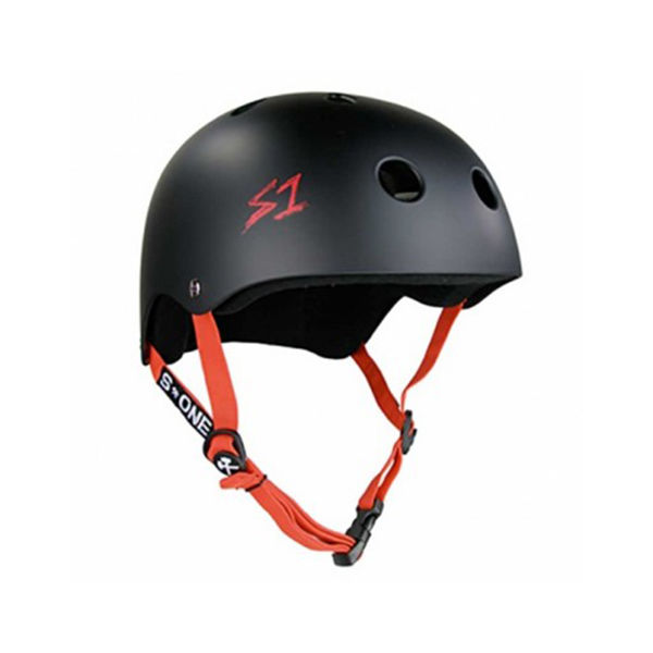 S ONE Helmet Lifer Black Matte / Red