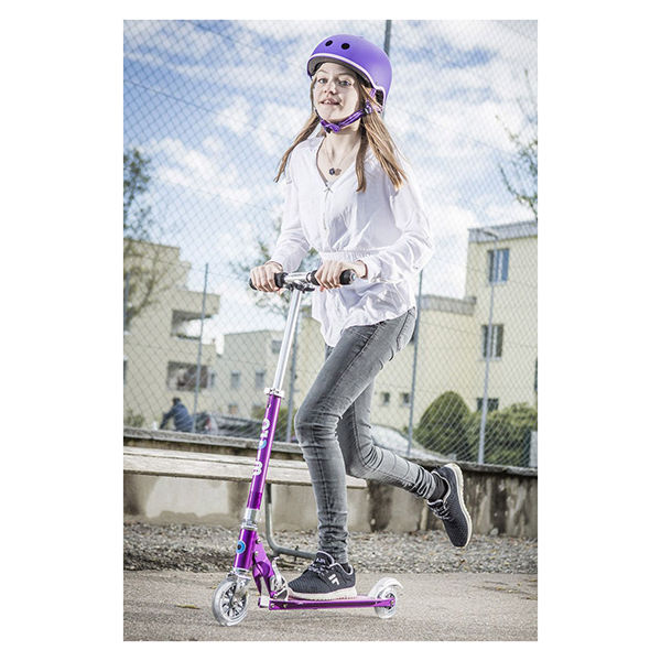 MICRO Patinete Scooter Sprite LED Lila