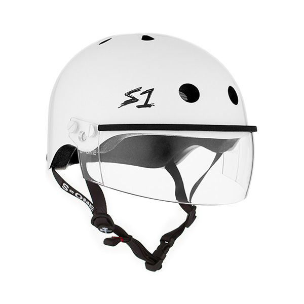 S ONE Helmet Lifer Visor Gen 2 White Gloss