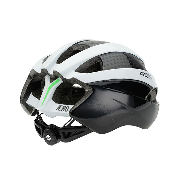 SPIUK Casco Profit Aero Blanco Negro - Tienda de patines y longboard online