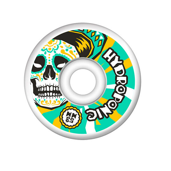 HYDROPONIC Ruedas Mexican Skull 2.0 Green 53mm 100a