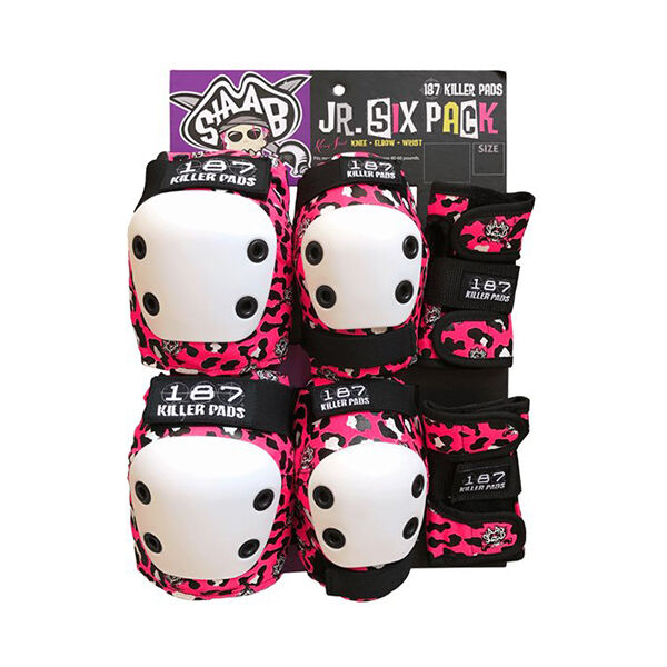 187 Six Junior Pack Pink