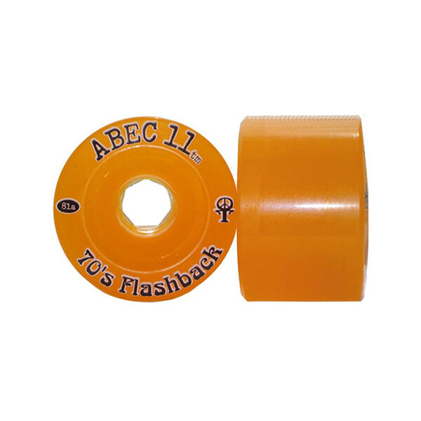 ABEC11 Flashbacks Orange 70mm 81a