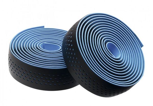 Merida cinta manillar Negro/Azul