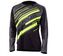 Focus Freeride Shirt Negro/Gris/Amarillo M