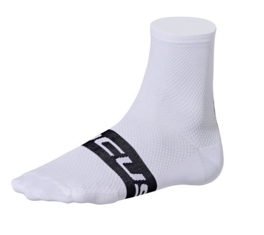 Focus Socks 10Cm/5Piezas Blanco/Negro L/XL