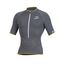 SPIUK Maillot M/C Team Hombre 2017 Gris/Amarillo