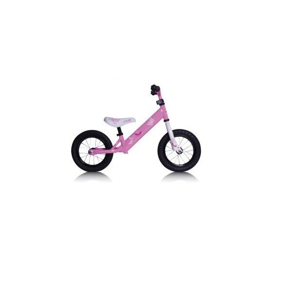 REBEL Bici de Aprendizaje Kids 12.5" de Acero Color Rosa