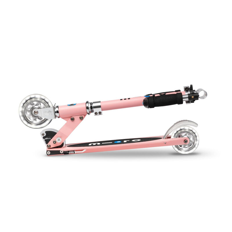 MICRO Patinete Scooter Sprite LED Rosa Pastel