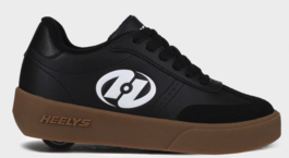 HEELYS GOLEEH BLACK/WHITE/GUN